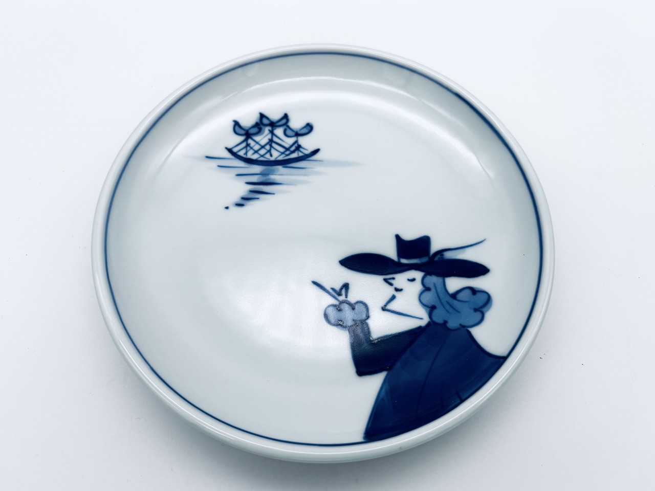 さすらい異人玉渕4.5寸皿