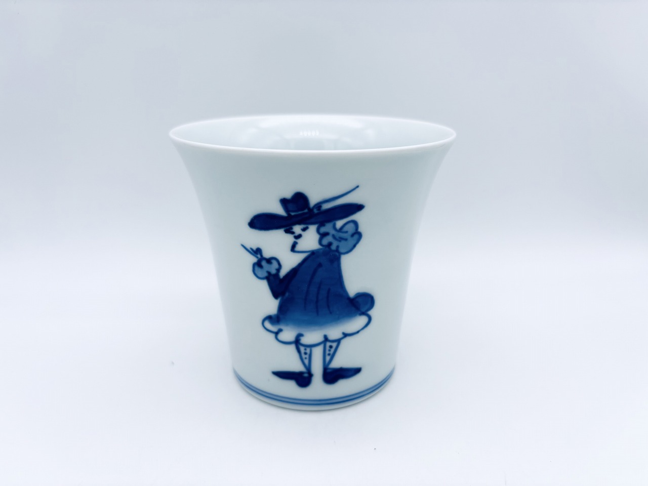さすらい異人反フリーカップしん窯青花 限定商品