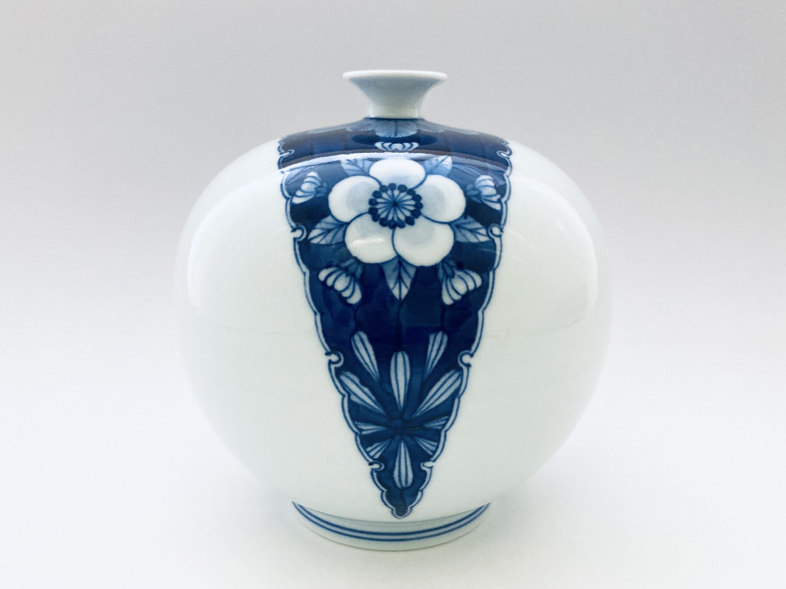 松竹梅丸壺 青花匠限定商品