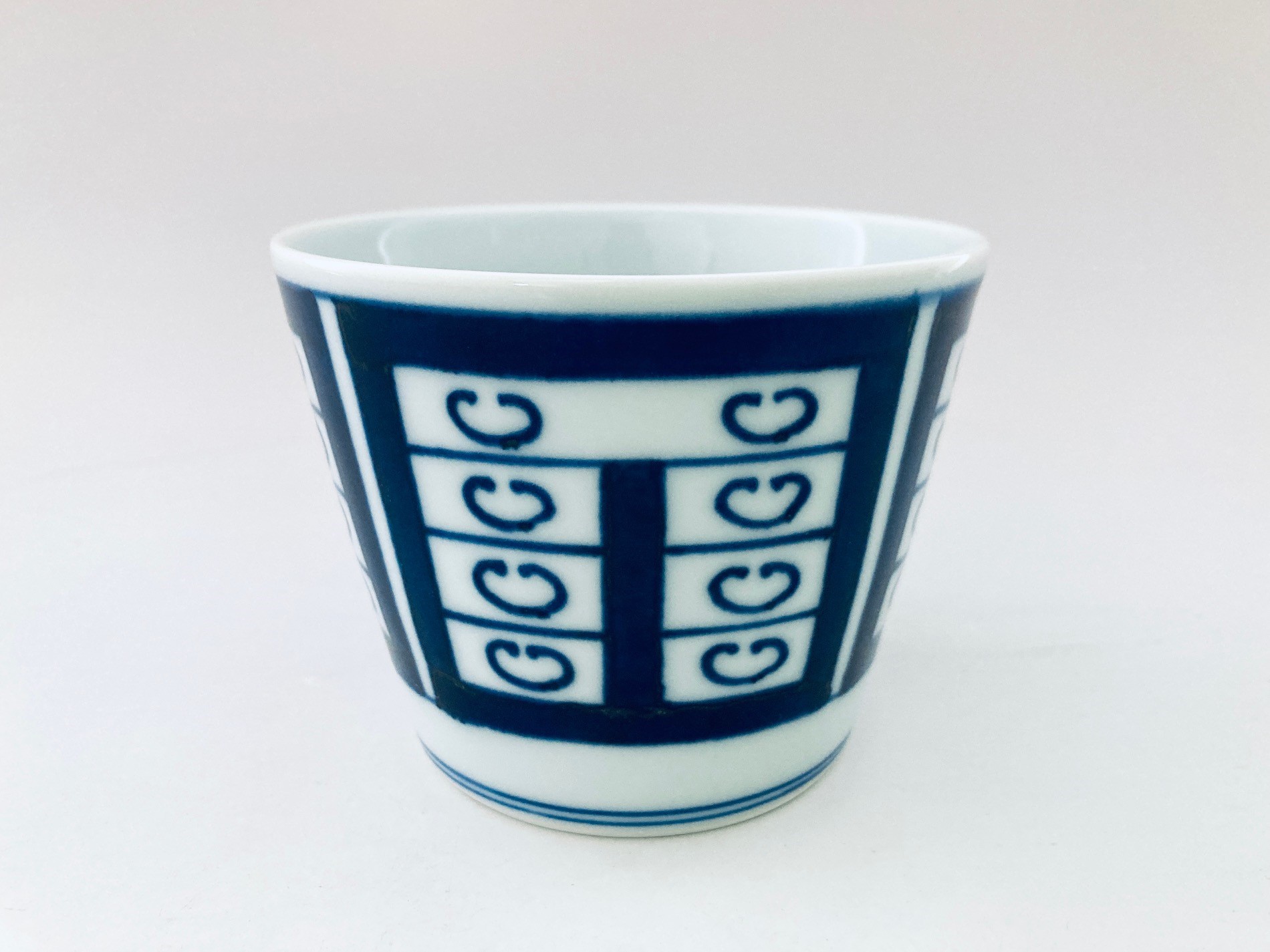 箪笥そば猪口（大） 青花 匠