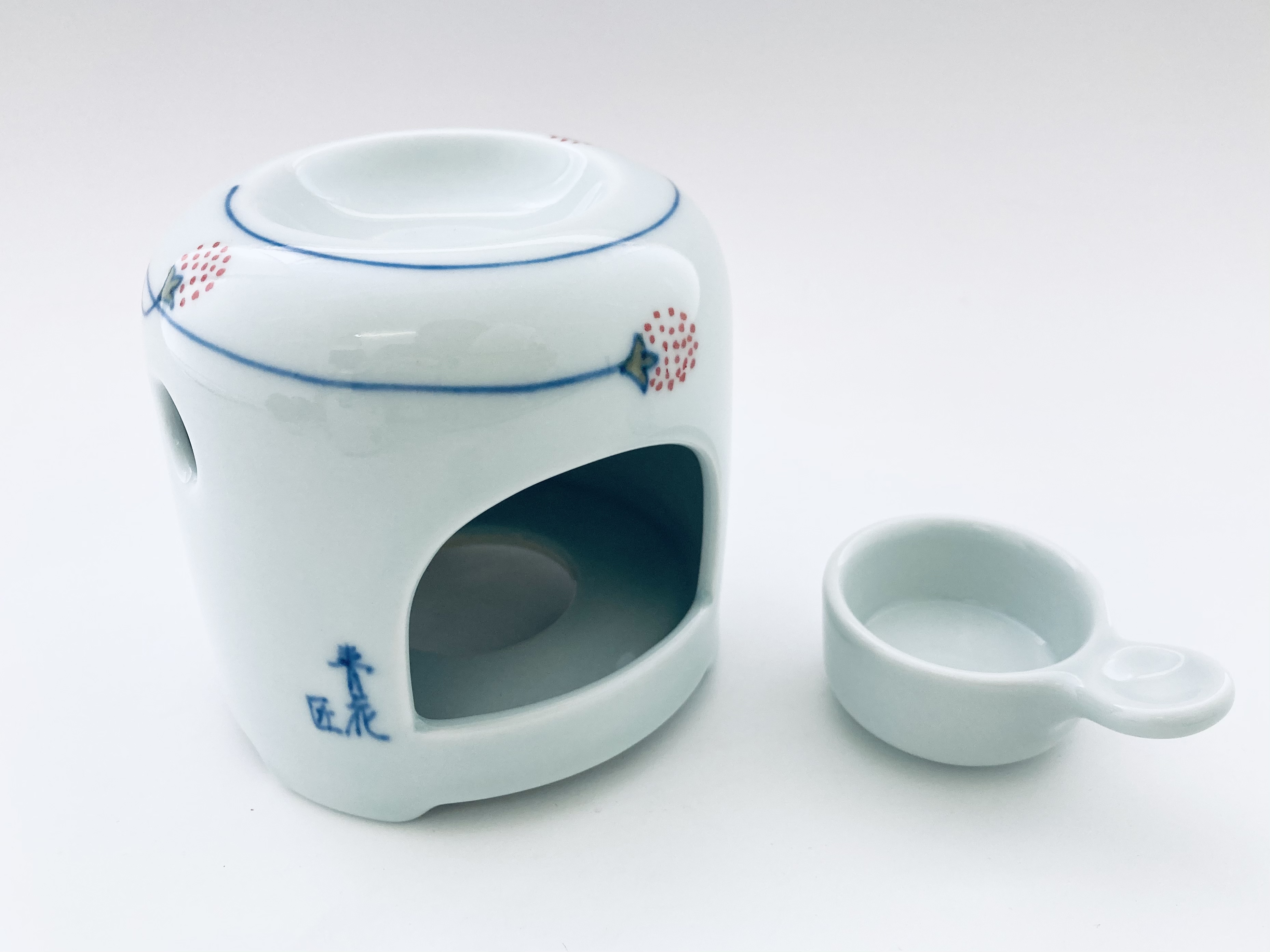つるいちご茶香炉 しん窯青花匠 限定商品