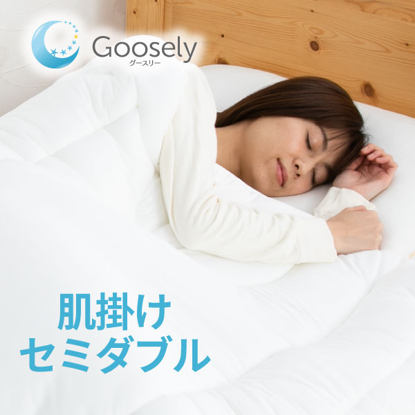 新品ly グースリー2 セミダブル 新品ly グースリー2 セミダブル グースリー2 掛布団 本掛け/肌