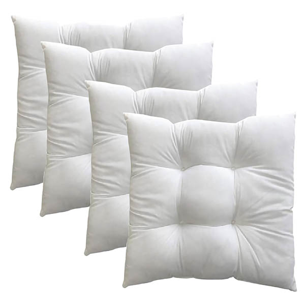 クッション ヌードシートクッション 45×45cm 4個セット 日本製 ※メール