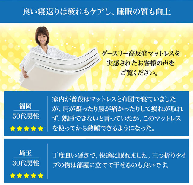 3つ折りマットレス,三つ折りマットレス