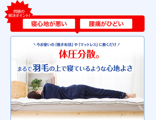 グースリーマットレストッパー