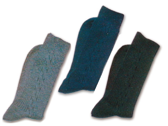 オーラ紳士ソックス　（リンクス柄）