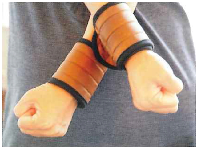 オーラ　巻くだけ健康サポーター　（2枚1組）