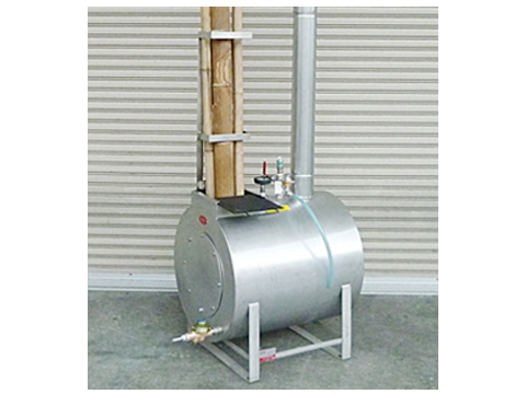 無煙竹ボイラ　MBG150L　〜モキ製作所〜