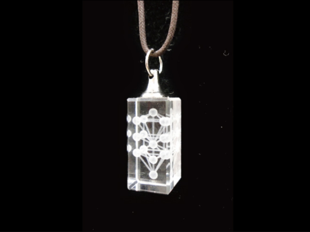 「3Dカバラ　マスターペンダント　（ネックレスヒモタイプ）」　〜丸山式コイル開発者の丸山修寛医師が開発した生命場正常化アイテム！〜