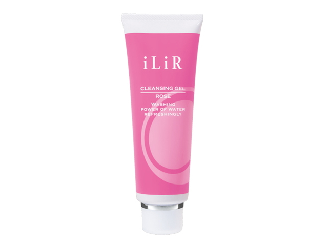 iLiR メイクと肌汚れのクレンジングジェル　ローズナチュール　（120ｇ）　〜イリアール化粧品〜