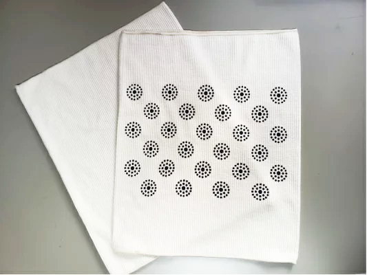 原子模型型　「CMC　腹巻」　〜螺旋構造をした不思議な炭素繊維カーボンマイクロコイル〜　