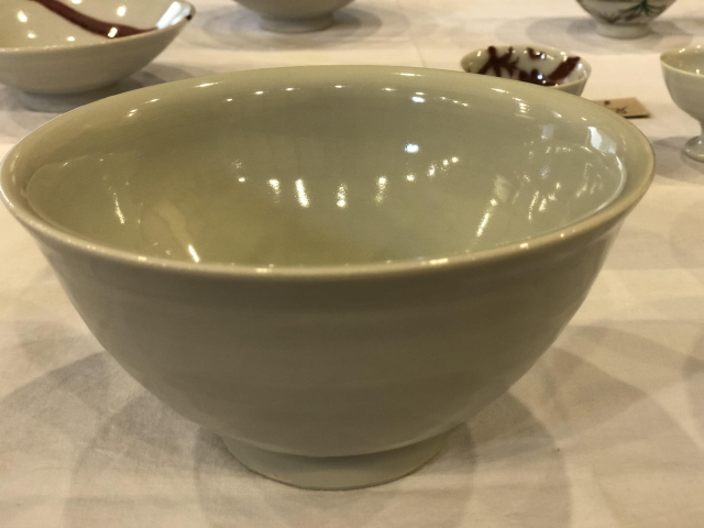 五山焼（いつつやまやき）　「どんぶり」　〜信州の陶芸家　朝比奈克文氏　陶芸作品