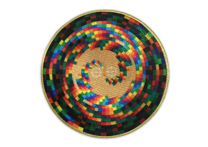 「クスリエ　カタカムナ ゴールデンドラゴン　ワッペン」　〜カタカムナシリーズ〜