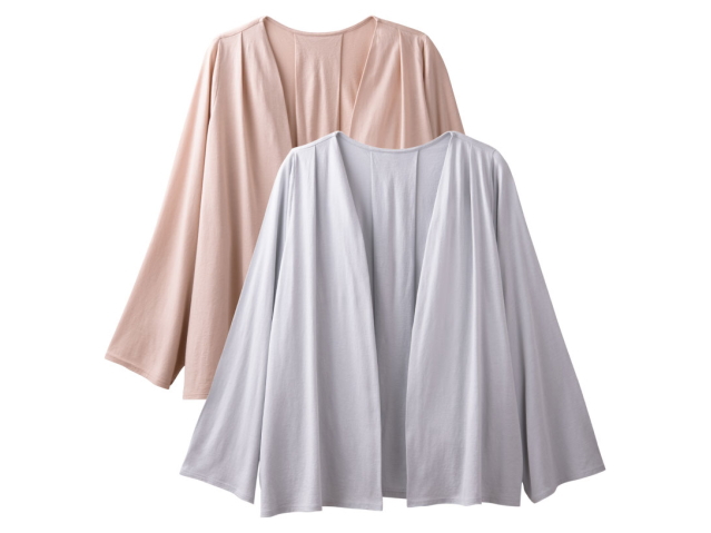 TAKEFU　竹布　タックフレアーカーディガン　〜癒しと生命力をもたらす天然素材〜