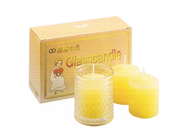 源慈の光　グラスキャンドル　〜生体エネルギー応用商品〜
