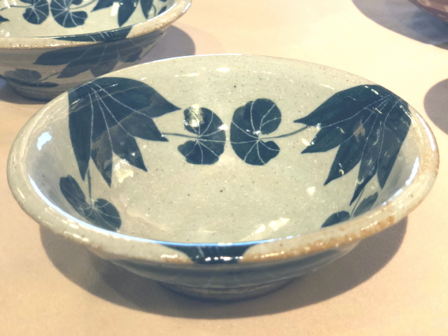 五山焼（いつつやまやき）　「蓮鉢」　〜信州の陶芸家　朝比奈克文氏　陶芸作品