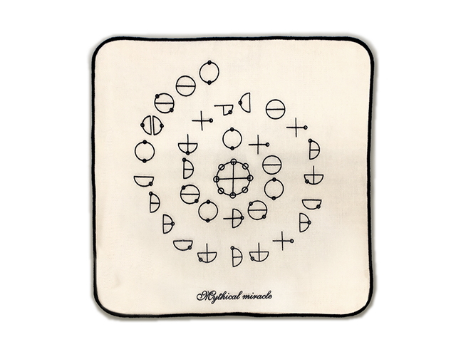 「カタカムナ ガーゼハンカチ　7首」　〜カタカムナシリーズ〜