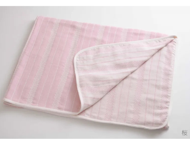 TAKEFU　竹布　三重ガーゼケット 鈴風（すずかぜ）　〜癒しと生命力をもたらす天然素材〜/桜（ピンク）