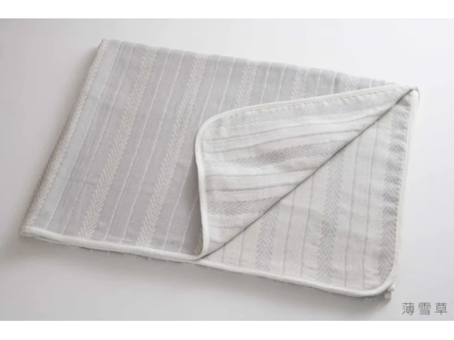 TAKEFU　竹布　三重ガーゼケット 鈴風（すずかぜ）　〜癒しと生命力をもたらす天然素材〜/薄雪草（シルバーグレー）