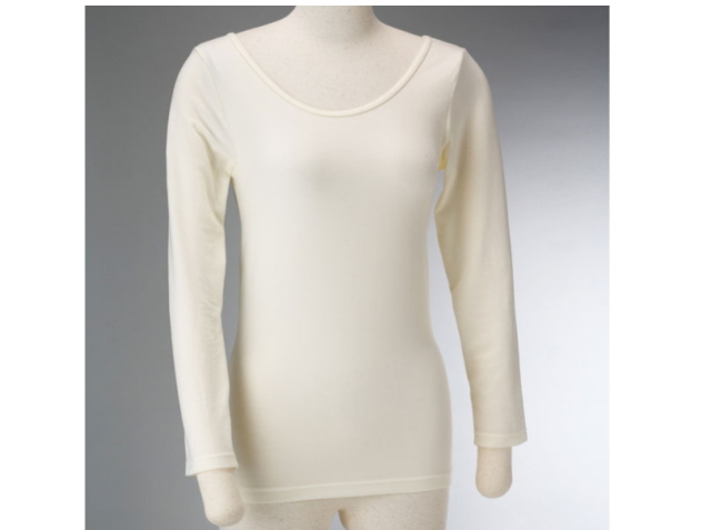 「アルファウェーブ・インナー」　〜活性光線（遠赤外線）でじんわり暖まる〜/ライトベージュ