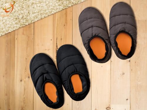 オーラ岩盤 あったかインナーベスト&あったか足湯気分ルームシューズ　2点セット オーラ岩盤 あったかほぐし足湯気分 ルームシューズ- ショップチャンネル