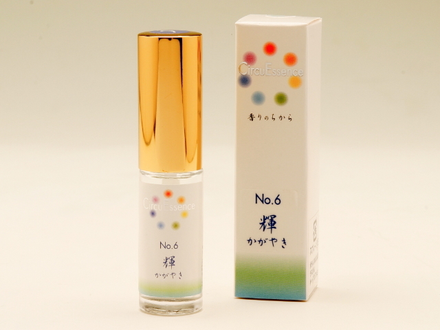 サーキュエッセンス　Ｎo．６　輝　（かがやき）　5ml　　〜集中力・直感を高めたいとき〜