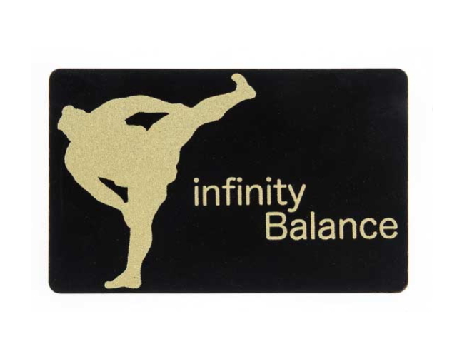 「インフィニティバランス・プレミアムカード1000・ブラック」　〜パワー粒子パウダーを活用したinfinity Balance〜