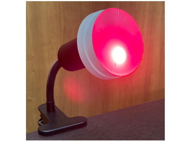 「明王　ライトセラピー用 キャビネットランプ /NIR850型/認知・学力・部分痩身/電球型対応」