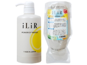 iLiR メイクと肌汚れのクレンジングジェル　グレープフルーツ　ボトルセット　（400ｇ）　～イリアール化粧品～