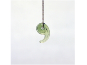 「CMC Magatama X ペンダント」　～CMC波動転写プレミアムアクセサリー～　/グリーン