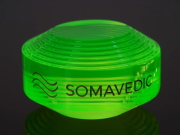 SOMAVEDIC　「ソマヴェディック　ウェルネスグリーン・ポータブルボタン」　～電磁波＆ジオパシックストレスを癒すヒーリングキーホルダー～