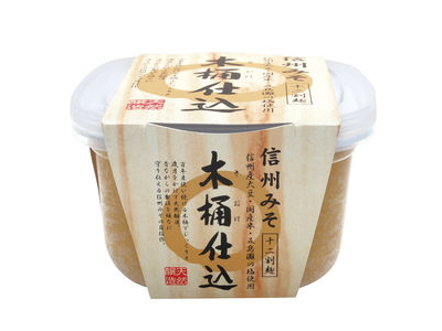 信州白みそ　（十二割糀　木桶仕込み）　（750ｇ）