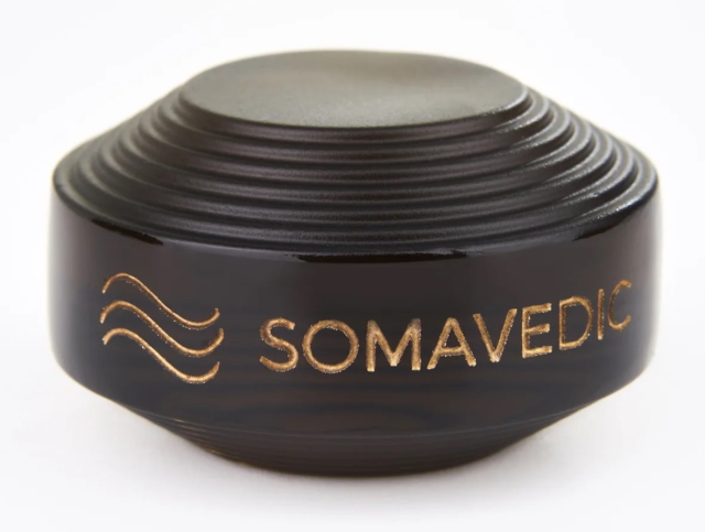 SOMAVEDIC　「ソマヴェディック　パワーブラック・ポータブルボタン」　～電磁波＆ジオパシックストレスを癒すヒーリングキーホルダー～