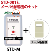 瞬停,瞬低,瞬断,停電,お知らせ,瞬停報知器,STD-001,メール,スマホ,エレモ,警報,監視,装置,瞬低対策,瞬停対策,停電対策,メール通報装置