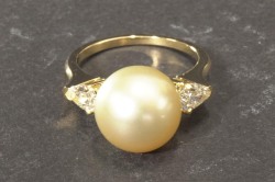 750パールダイヤリング