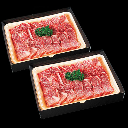 鹿児島黒牛バラ霜降り焼肉用500g×2 main