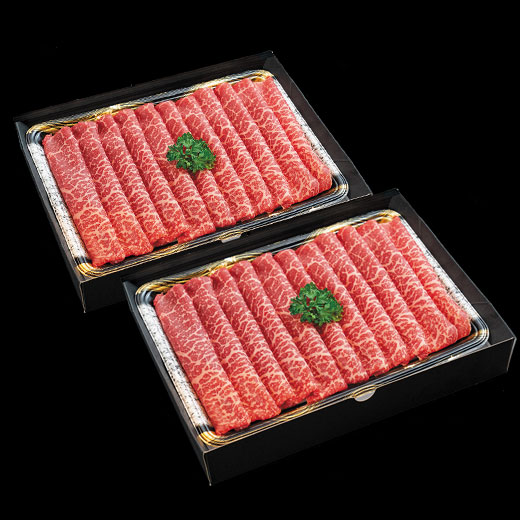 新村和牛もも・ウデ薄切500g×2 main