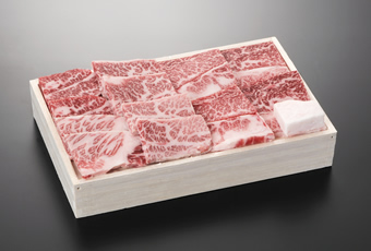 焼肉 特上カルビ肉(贈答用・木箱・たれ付き) 7～8名用