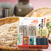 【送料無料】信州特産品石臼挽き生そばセットB [商品番号B-50]