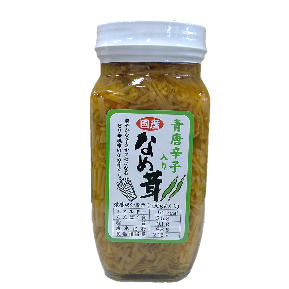 青唐辛子なめ茸　400ｇ