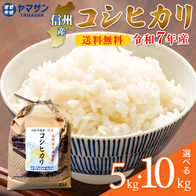 千曲市産コシヒカリ