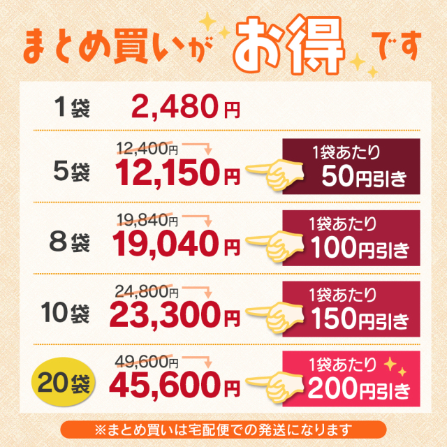 干しあんずまとめ買い値引き案内