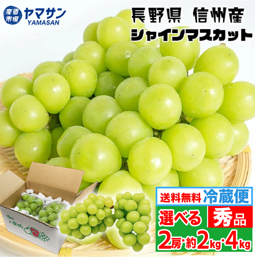 シャインマスカット秀品