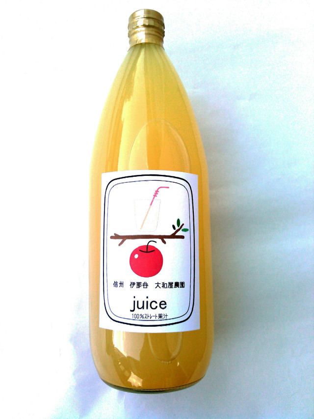 上伊那産りんごジュース1000ｍｌ