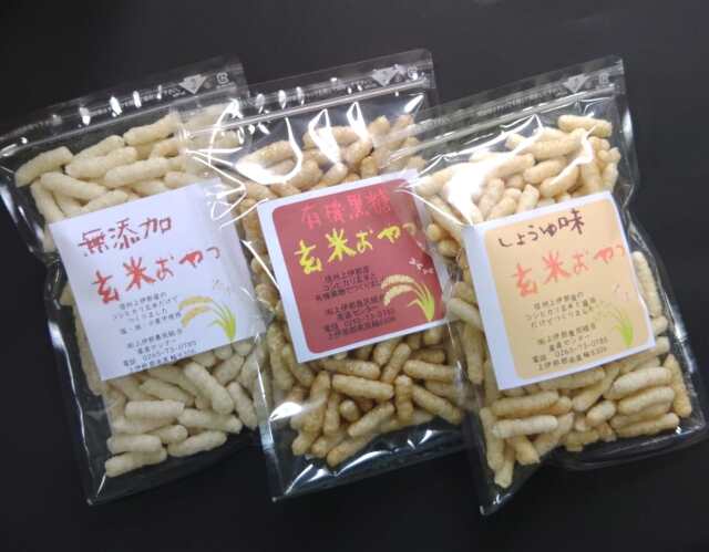 玄米おやつ　しょうゆ味