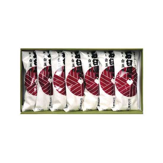 石臼碾き白玉粉180g　7本入箱