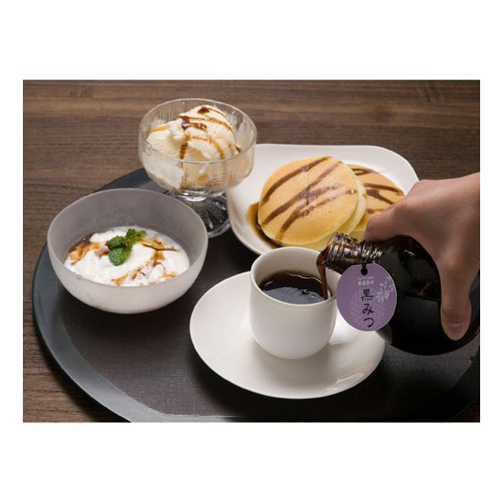 厳選素材 黒みつ 丸瓶360ml