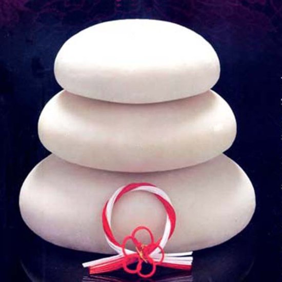 お鏡餅　3升三段重　ひとくぼ