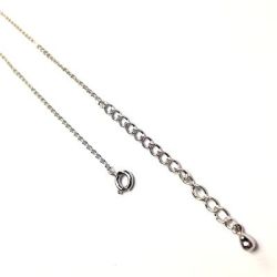 ネックレス用アズキチェーン☆アジャスター付き/P-chainset