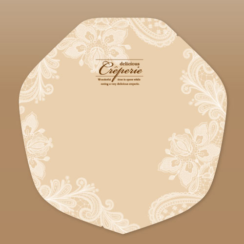 ラミクラフトクレープ包装紙レース